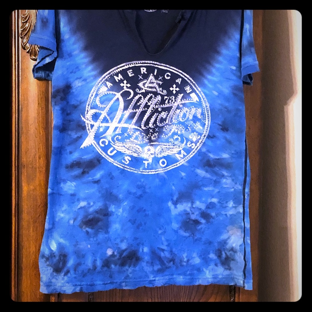 Tie dye Affliction Tee
